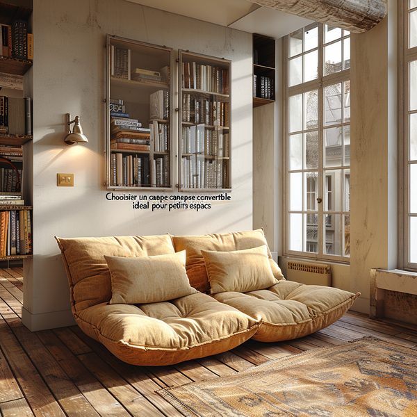 Choisir un canapé convertible idéal pour petits espaces